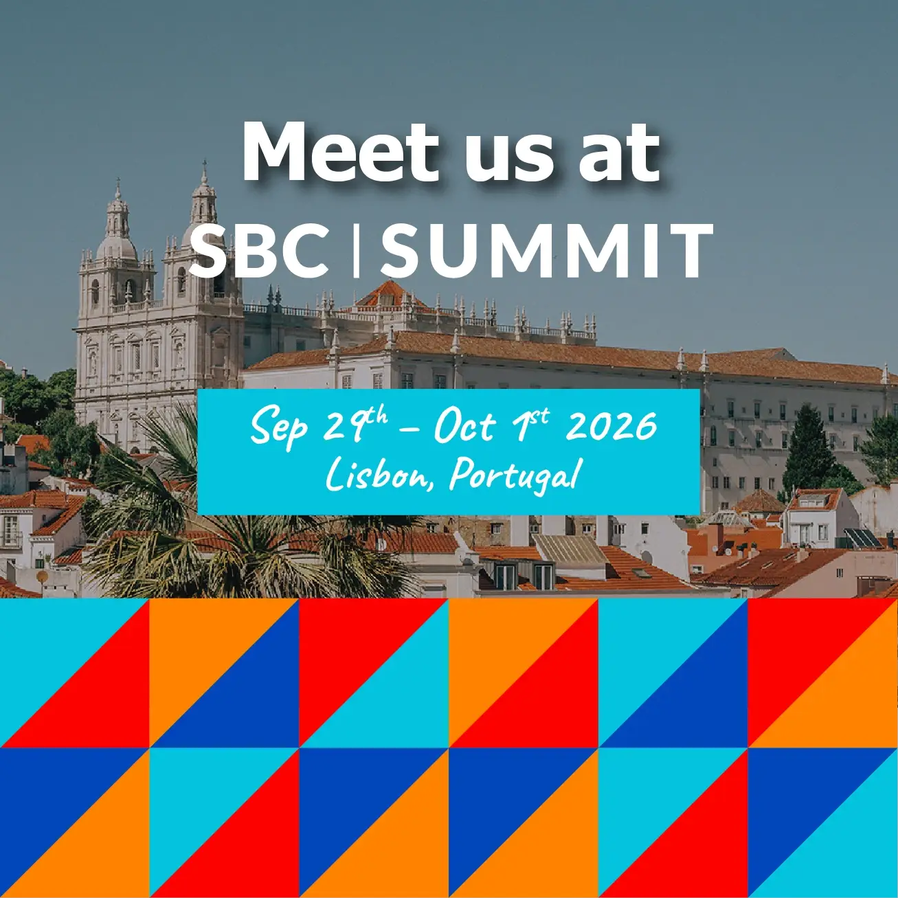 SBC Lisbon event Sept-Oct 2026